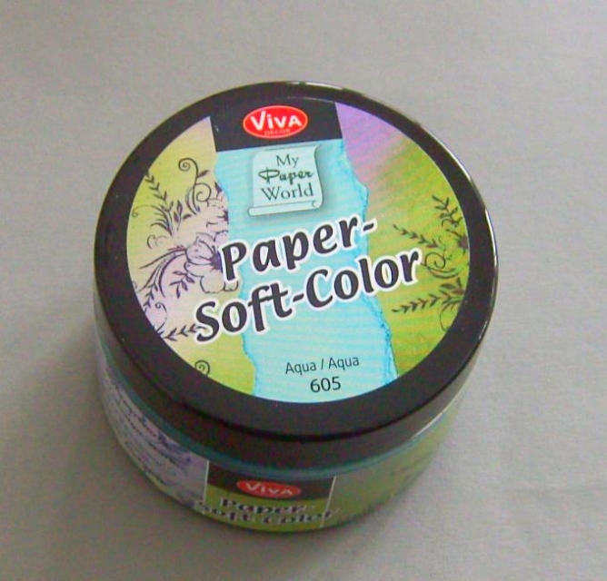 Viva Decor Paper-Soft-Color Aqua 75 ml