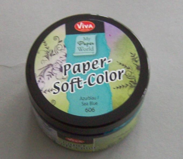 Viva Decor Paper-Soft-Color Azurblau 75 ml