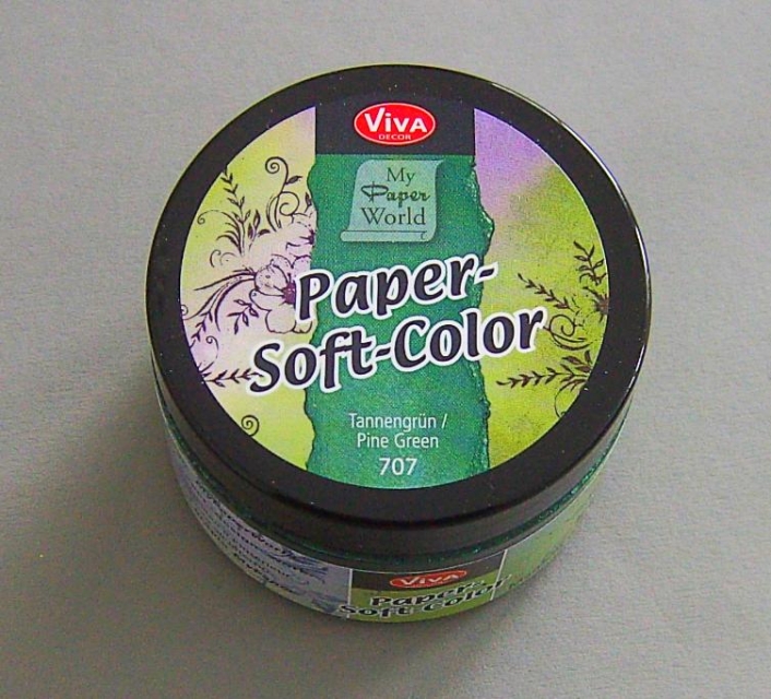 Viva Decor Paper-Soft-Color Tannengrün 75 ml