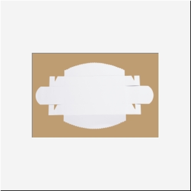 Papier Box weiss 225 x 70 x 40 mm