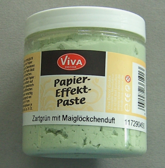 VIVA Decor Papier-Effekt-Paste mit Duft Zartgrün mit Maiglöckchenduft