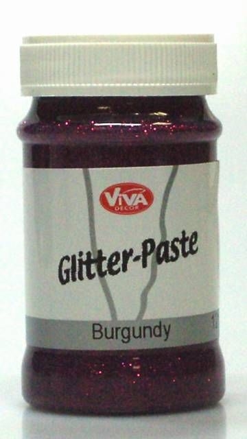 VIVA Glitterpaste 90 ml burgundy