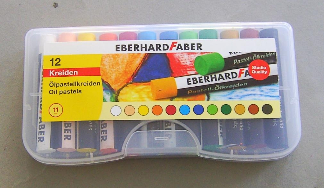 Eberhard Faber 12 Ölpastellkreiden
