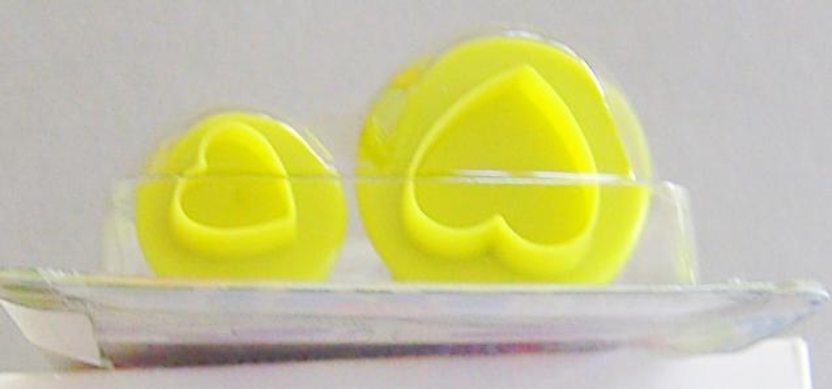 VIVA Decor Patchy Mosaik Stanzer Herz 2 Stück