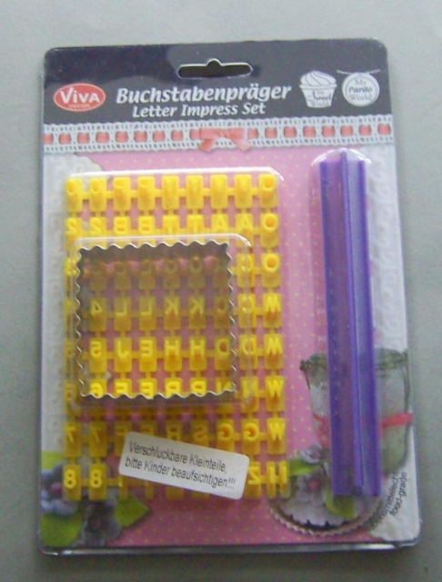 VIVA Decor Patchy Buchstabenpräger Set