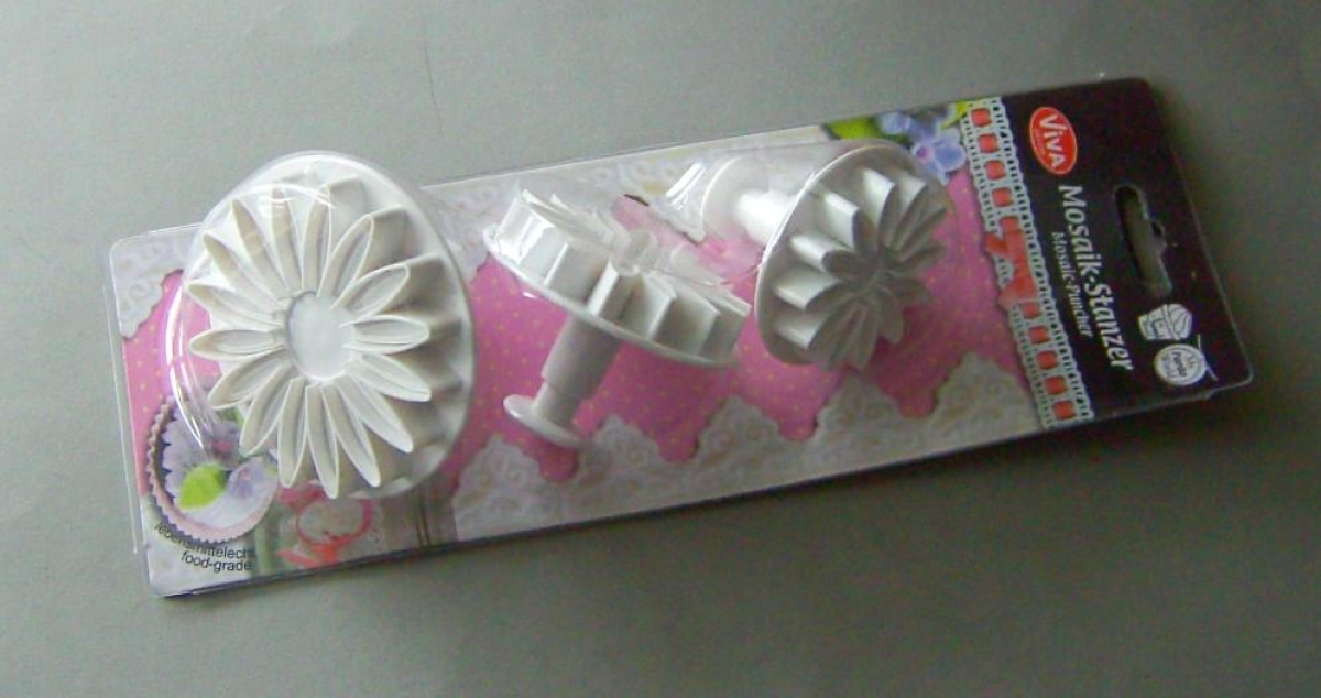 VIVA Decor Patchy Mosaik Stanzer Margerite 3 Stück