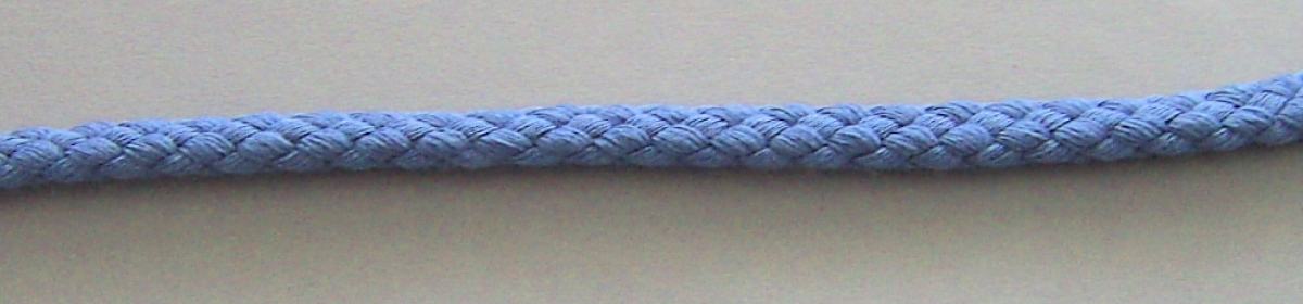 PC Kordel geflochten pro Meter mittelgraublau