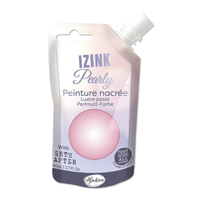 Aladine IZINK Pearly 80 ml pastell rosa
