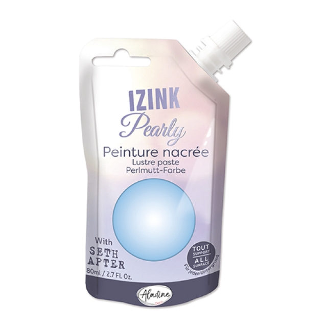 Aladine IZINK Pearly 80 ml himmelblau