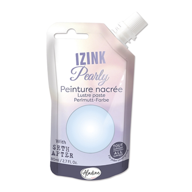Aladine IZINK Pearly 80 ml graublau