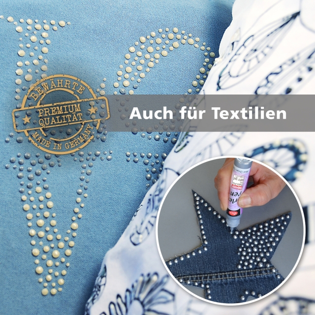 Perlen Pen 25 ml gold