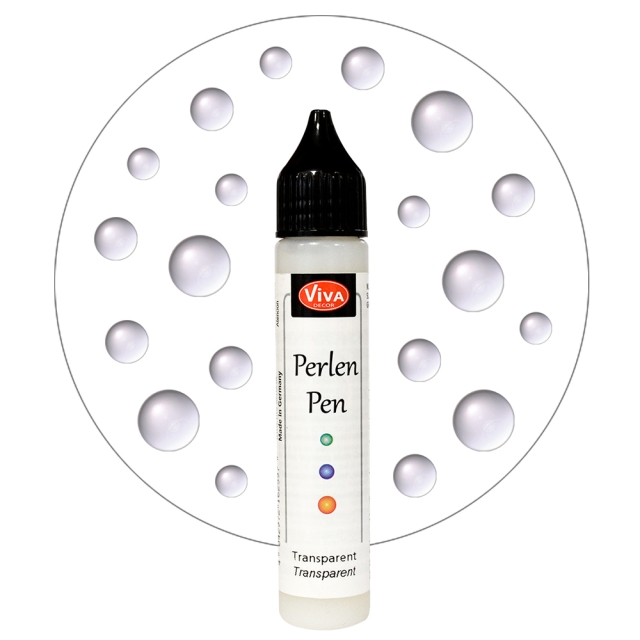 VIVA Decor Perlen Pen 28 ml Transparent