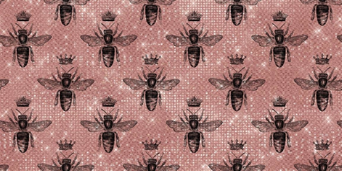 Paper Favourites Rose Gold Bee Slim Paper Pack