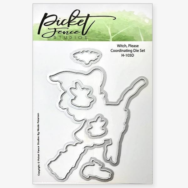 Picket Fence Studios Die / Schneideschablone Witch, Please