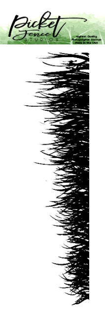 Picket Fence Studios Clear Stamps Grass