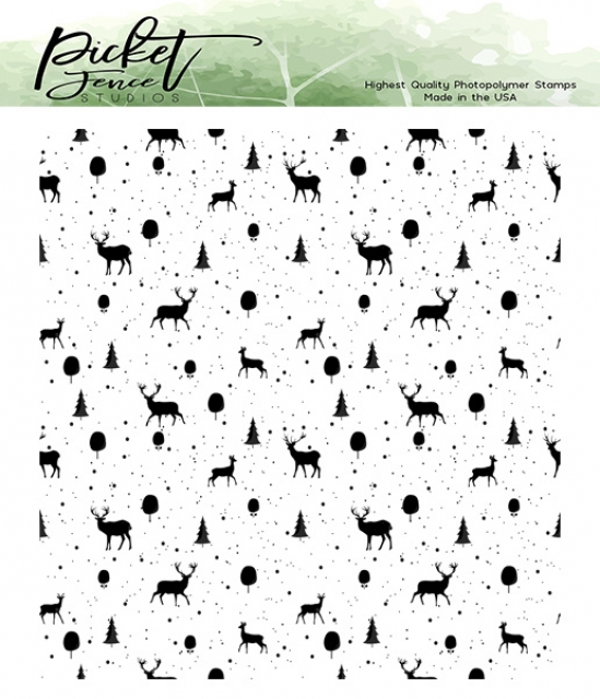 Picket Fence Studios Clear Stamps Reindeer Games