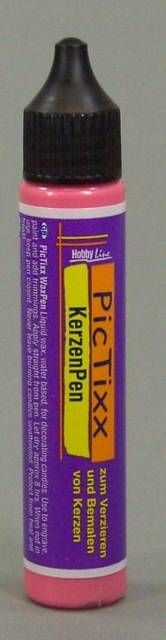 Pictixx Kerzen Pen 29 ml Rot Metallic