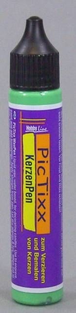 Pictixx Kerzen Pen 29 ml Grün Metal
