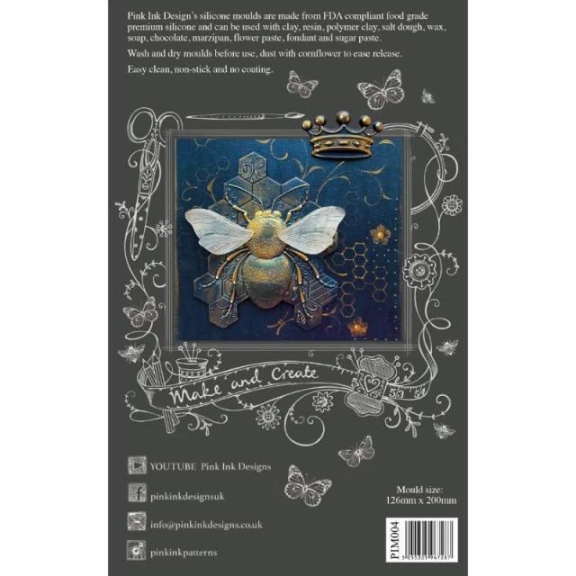 Pink Ink Designs Silicone Mould The Honey Maker