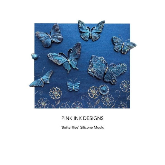 Pink Ink Designs Silicone Mould Butterflies