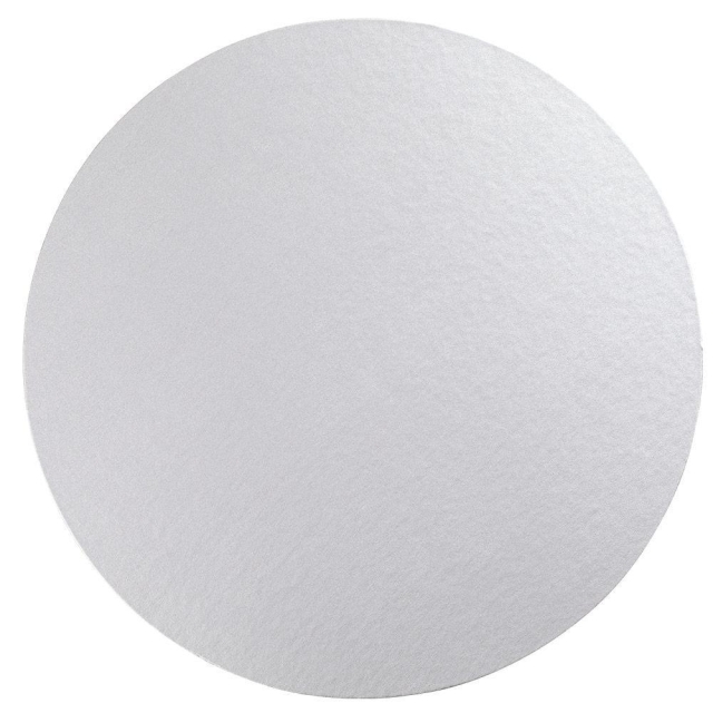 Caspari Tischset rund Silver Luster