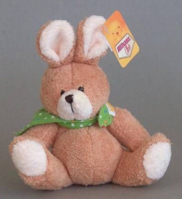 Althans Plüschtier Hase mit Tuch 10 cm