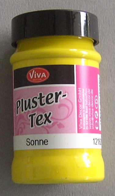 VIVA Decor Plustertex Farbe 90 ml Sonne