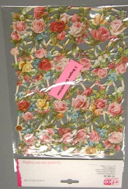 Poesiebild 24 x 17 cm Rosenpick