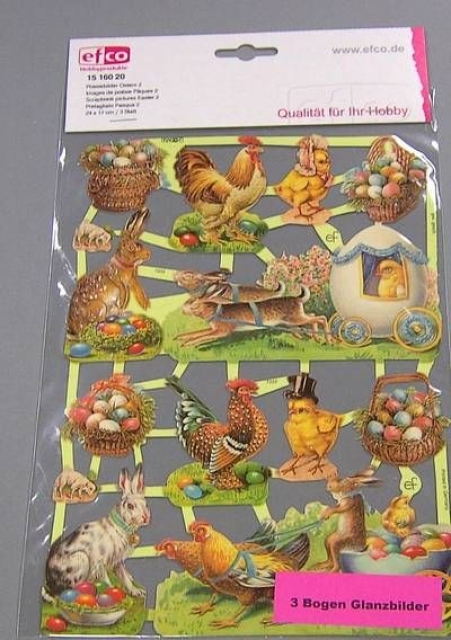 Poesiebild 24 x 17 cm Ostern 2