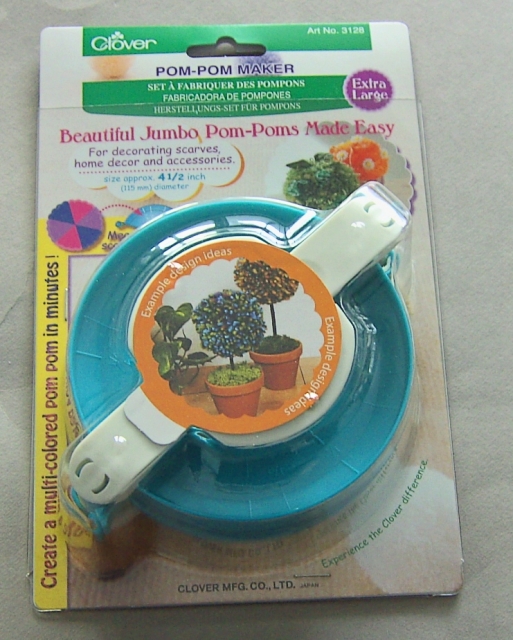 CLOVER Pom-Pom Maker Set für Pompoms extra-groß