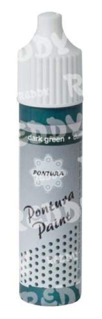 Pontura Farbe, Malflasche zu 10 ml dunkelgrün