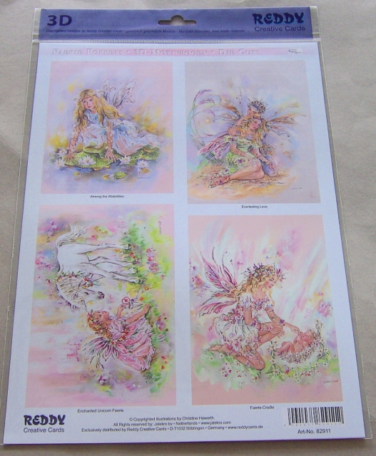 3 D Stanzbogen Set Faerie Poppets Twinpack