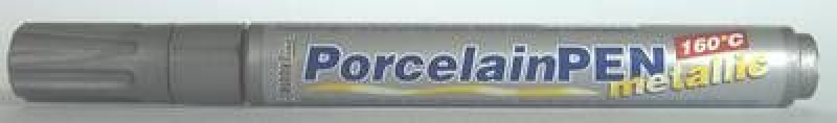 C. Kreul Porcelain Pen Metallic Silber