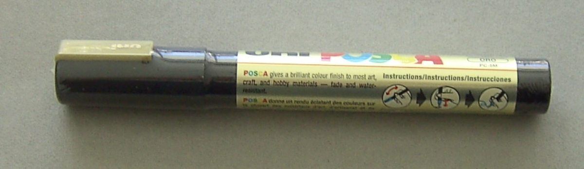 Uni Posca Marker PC-5M gold