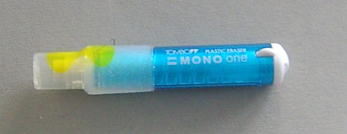 Tombow Mono One Eraser blau