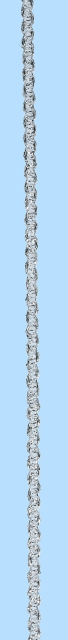 Borte ca. 3 - 4 mm pro Meter silber