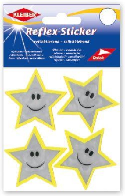 Reflex-Sticker 4 Sterne