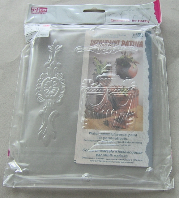 Reliefform Ornament 3-teilig 10 bis 17 cm