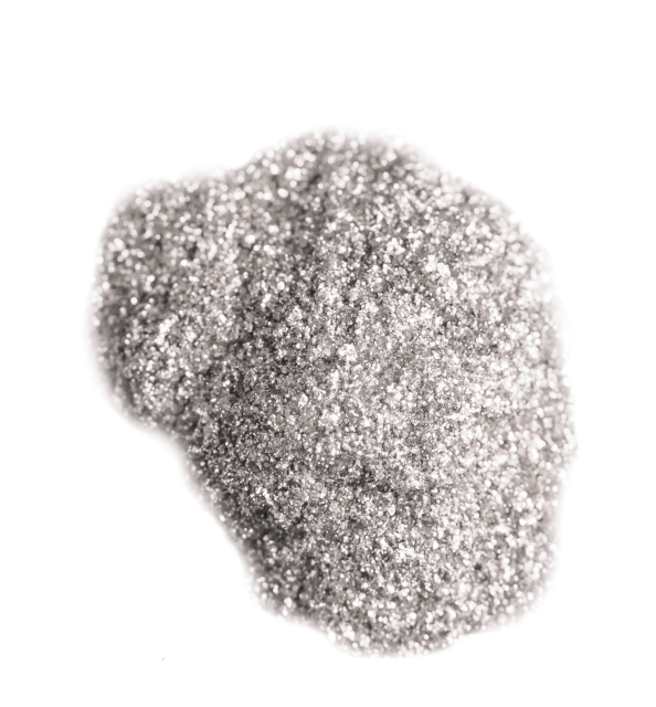 Relief-Metallicpulver 100 Gramm silber