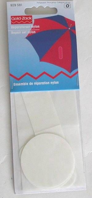 GOLD-ZACK Reparatur-Set Nylon weiss
