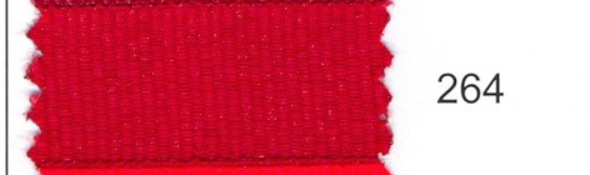 Ripsband 3 mm breit pro Meter dunkles rot