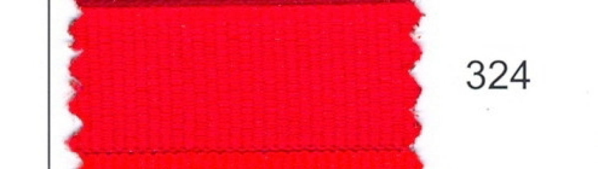 Ripsband 3 mm breit pro Meter rot