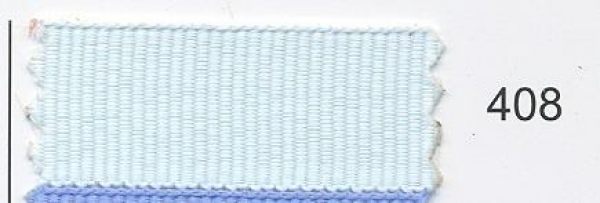 Ripsband 3 mm breit pro Meter eisblau