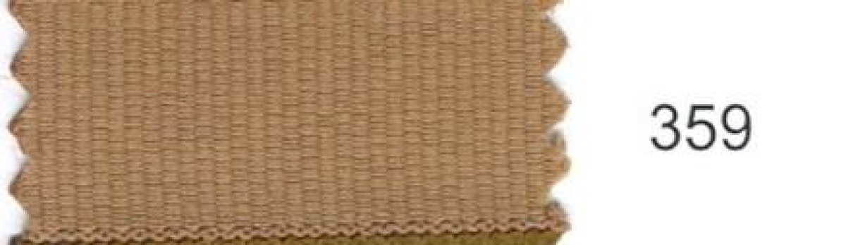 Ripsband 3 mm breit pro Meter taupe