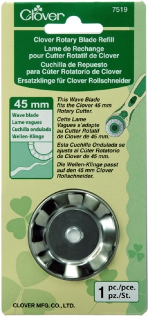 Clover Ersatzklinge Welle für 45 mm Clover Rollschneider