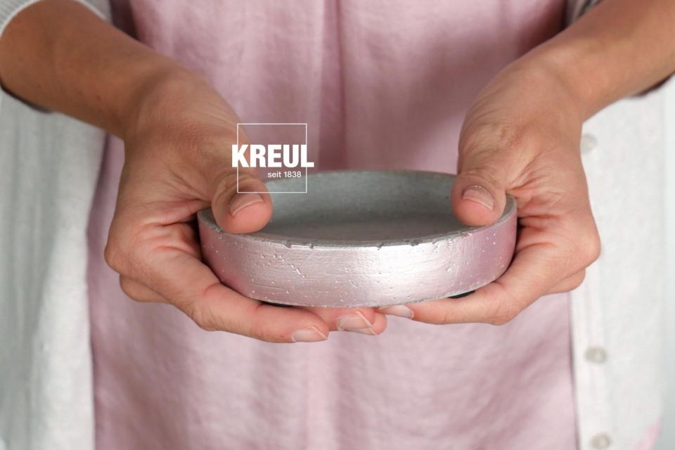 Kreul Acryl Metallicfarbe Roségold 20 ml