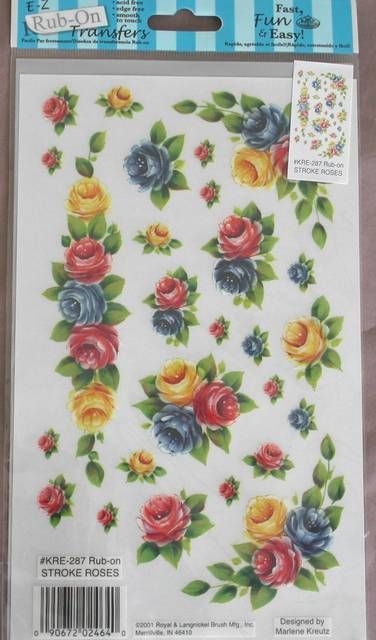 RUBBELBILDER  Stroke Roses