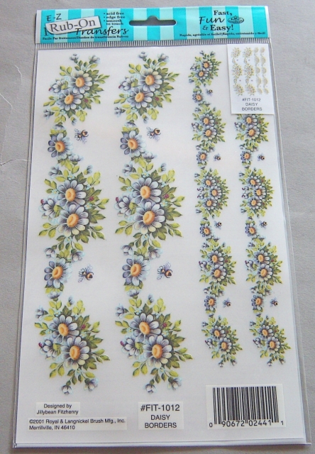 RUBBELBILDER Daisy Borders