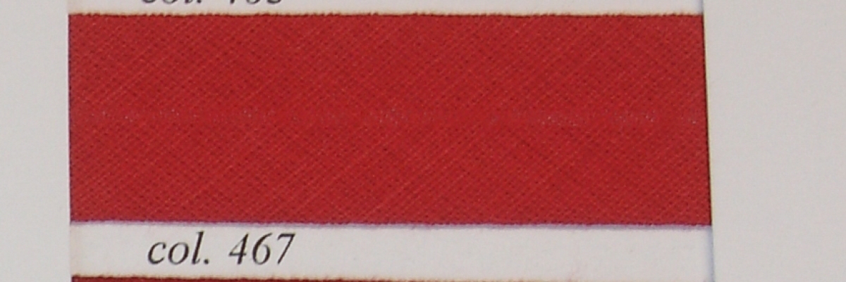 Schrägband aus Baumwolle 60/30 je Meter dunkelrot