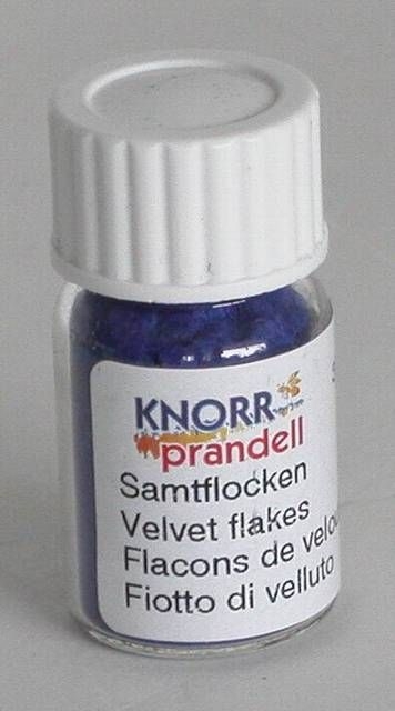 Knorr-Prandell Samtflocken 3 Gramm Farbe blau
